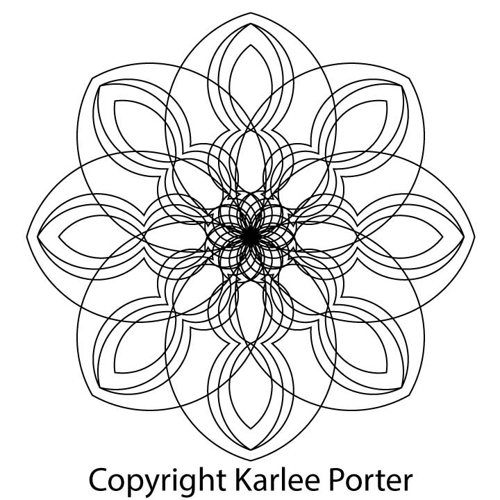 Eight Sided Medallion #9 – Karlee Porter